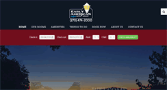 Desktop Screenshot of earlyamericanmotel.com